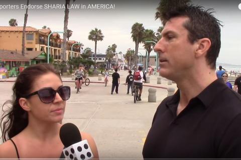 Mark Dice intervju av Hillary tilhengere om Sharia lov