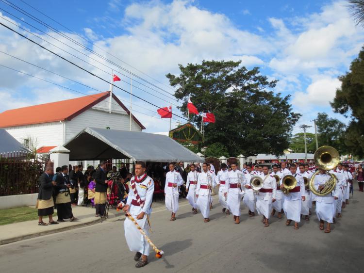 2012 Åpning av parlamentet på Tonga